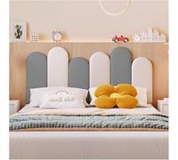 LLHTTDMBDFC Anti-Collision Wall Padding, Padded Wall Panels, Peel And Stick Headboard Wall Panel, Anti-Collision Room 3D Soft Bag, Wall Sticker For Bedrooms(E,80x50cm)