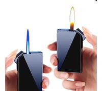 lliang Kerosene Copper Retro Lighter, Personalized Gift, Windproof, Flame Adjustable,