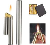 LLIANG Light Metal Creative Cool Gas-Free Storm Jet Flame Kerosene Lighter
