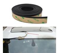 LLII Windshield Sunroof Seal Strip roof Trim Molding, Rubber Car Window Seal Strip for Car Front & Rear Windshield/Sunroof/Windows Weather/Sliding Doors Sealing Stripping(16.5FT/5M)