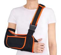 llikknve Arm Sling for Shoulder Injury,Enhanced Size Sling for Arm Support,Immobilizer with Neck Pad,Reversible,Adjustable,for Rotator Cuff Broken,Wrist Elbow Injury(Orange)