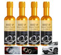 llikknve Catalytic Convertor Cleaner Petrol 4PCS Diesel Engine Cleaner, Boost Up Diesel Fuel Catalytic System cleaner for Gas diesel Cars, Treatment Lower Emission