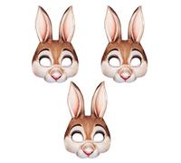 LLINthy 1/2/3 Piece Functional Rabbits Suitable for Various Occasion Including Easter Birthday School Event Costume Dances Kids