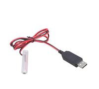 LLINthy 1.5V 3A Battery Substitute Cable with USB Connection for Cost Effective Power Solution in Various Household Gadgets for Toy Clock LED Lights