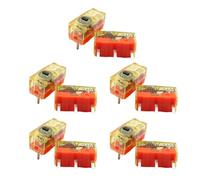 LLINthy 2/10Pcs 3Pins Dustproof Gold Switches Button 100 Million Clicks Gold Contactors
