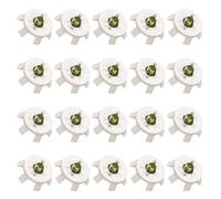 LLINthy 20Pcs Outdoor Golfs Shoe Spikes Replacement Studs Nonslip Golfs Spikes Pin Fast Twists Cleats Shoe Accessories Replacement Studs Screw Nails