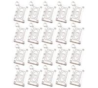 LLINthy 20pcs Retro Cassette Tape Musical Instrument Charm In Antique Silver For Creative Jewelry And Tibetan Styles Crafting