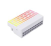 LLINthy 24Pin Male To Female Motherboards Power Connector Plug For 5V 3Pin ARGB Synchronized Connection Vertical Shape
