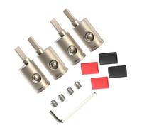 LLINthy 2Pair 0 Gauges/4 Gauges/8 Gauges Car Stereos Power Connectors Coppers Alloy Terminals AntiCorrosion Fast Assembly Car Power Terminals