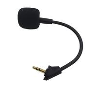 LLINthy 3.5mm Game Microphone For Cloud-Alpha S Gaming Headsets Computer PC Mic Bendable Microphones Wide Application Gaming Headphone Mics
