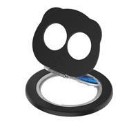 LLINthy 360 Rotating Phone Holder Double Fold Small for on the Go Use Strong Metal Stand Compatible for All Smartphones Stable Mount