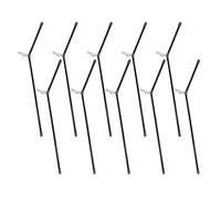 LLINthy 5pcs/10Pcs Fishing Balance Connector Tackle Equipment Sea Accessories With Buckles Swivels Anti Entanglement Tube Feeder Equipment