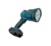 LLINthy 90 Degree Adjustable Flashlight Cordless LED Flashlight Work Light Portable Emergencies Lamp Spotlights for 21V Battery Outdoor Night Lamp