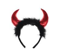 LLINthy Adjustable Devil Horns Headwear Comfortable Headwear Unique Headpieces Costume Accessory For Halloween Event