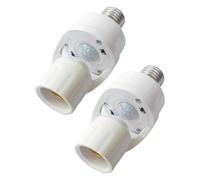 LLINthy Automatic Light Bulb Holder with Motion Sensorings for Staircases Hallway Design HassleFree Installation Smartests Socket Converters