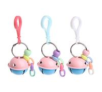 LLINthy Bird Toy With Sweet Sound Metal Bells For Pet Cage Suitable For Parakeets Cockatiel Conure Lovebird African For Gre