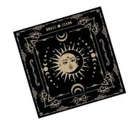 LLINthy Butterfly Flower Tarots Card Tablecloth Meditations Cloth Psychic Reading Mats For Professional Card Readers Tarots Spread Cloth