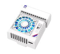LLINthy Cellphone Radiator Cooling 6000RPM Air Conditioning Type Back Clip Mute Fan Phone Cooler Fan With RGB-