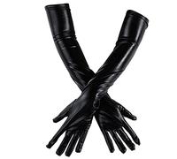LLINthy Cosplay Bouncing Shape Hair Hoop Rave Party Headpiece Gloves Bangle Party Cosplay Costume Props Unisex