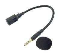 LLINthy Durability Ergonomic Designs Microphone Boom For Headphone Foam Filter Long Terms Use In Gaming Remote Work Noise Cancelling Microphone