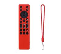 LLINthy Durability Silicone Skin Guard for RC923A FMB1/RC813A FMB1 QM6K QM7K Remote Controls Shock Absorbing Case with Lanyard Silicone Case Cover