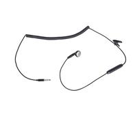 LLINthy Earphone Earplug with Builtin Microphone Suitable for Running Driving Security Use Handfree Communication on the Go Mono Headphone