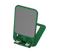 LLINthy Foldable Aluminum Phone Stand with 210 Degrees Adjustable Rack for Switching Between Landscape & Portrait Mode on Desk Not Slip Phone Stand