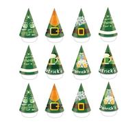 LLINthy Green Hat For StPatrick Day Festival Decor Irish National Day Top Hat Party Supplies Holiday Decorative Paper