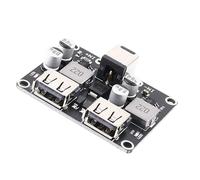 LLINthy Industrial Stepping Down Board Power Supply Module Adapter Module 6-32V 9V 12V 24V to 5V Replacement for Electronic Multi Channel Power