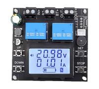 LLINthy Intelligent Power Managements DC10V 110V 10A Relays LCD Screen Programmable Delay Function For Lithium Batteries LCD Display Battery Protections Module