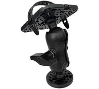 LLINthy Kayak Electronic Fish Finder Mount Base Flexible Universals Mounting Plate Marine Electronic Mount Simple Installation Flexible Mounting Plate For Kayak Pontoon Canoes