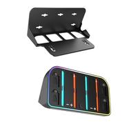 LLINthy Multiple Device Charging Station For 2 JoyCons Controllers Featuring 4 Game Card Storage And RGBs Modes