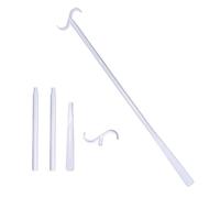 LLINthy Multipurpose 35 Inch Shoe Horn Long Handled Dressing Aid Stick For Seniors Unisex Sock Removal Device For Elderly Care Easy Grip Shoehorn