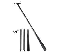 LLINthy Multipurpose 35 Inch Shoe Horn Long Handled Dressing Aid Stick For Seniors Unisex Sock Removal Device For Elderly Care Easy Grip Shoehorn