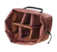 LLINthy Multipurpose DSLR Camera Case Removable Inserts Photography Camera Bag for Lens Batteries Cable Photographers DSLR Case for Hiking
