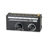 LLINthy MultiSource Sound Switcher Featuring Losslessly Designs And User Friendly Interfaces For Speakers Headphone Subwoofer Source Switcher