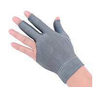 LLINthy Pool Gloves Billiards Left Right Hand 3 Fingers Breathable Billiards Glove For Cue Sport Man Women Elastic Glove Half Gloves For Child