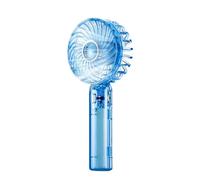 LLINthy Portable Fan Powerful Handheld 3 Speed Small Desk Lightweight Rechargeable For Travel Indoor Outdoor Cooling