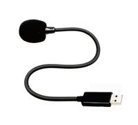 LLINthy Portable USB C External Microphone With Gooseneck Design Plug&Play Omnidirectional Mic For Interviews/Live Stream/Online Class USB C Microphone With Gooseneck