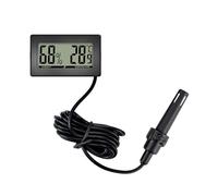 LLINthy Practical Digital Hygrometer Thermometer For Vivariums And Incubators Environment With Accurate Measurements Humidity Gauge Reptiles Indoor Precisions