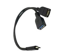 LLINthy Practical Type C To USB 3 Host Adapters Cable 30CM Supports Function With 5Gbps Data Transfer Extension Converters