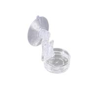LLINthy Reptiles Food And Water Dish With Suction Cup Feeding Bowl For Small Pet Easy To Clean Design Tray Lizards Water Food Bowl