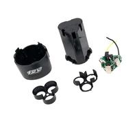 LLINthy Shockproof Empty Battery Shell with Integrated Circuit Board for 18650 Batteries Overcharge Prevention Design Multiple Device Compatible Battery Holder