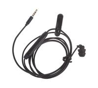 LLINthy Single Side Earphone With Microphone In Ear Stereo To Mono Earbud Side Headphones 3.5mm Jacks Metal Noise Isolating