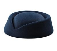 LLINthy Stewardess Hat Flight Attendant Air Hostess Cosplay Costume Live-streaming Stage-performance Building Property