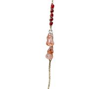 LLINthy Trend Fashionable Crystal Gourd Pendant Bangles Handcrafted Woven String Eye Catching Wrist Decors Gourd