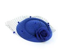 LLINthy Unique Tulle Fascinator Lightweight Headpieces Comfortable Top Hat For Fashion Enthusiasts And Retro Lover