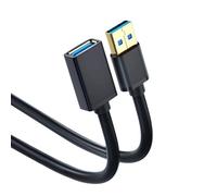 LLINthy USB3.0 A Male To A Female Extension Wire Quick Charging & Fast Data Transmission Cable For Scanners Keyboards