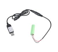 LLINthy USB5V Battery Power Converter Cord Battery Eliminating Line USB 5V2A To 1.5V AA LR6 Battery Replaces 1 Battery
