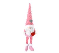 LLINthy Valentine's Day Gnomes Holding Heart In Hands Doll For Wife Husband Couple Girlfriend Festival